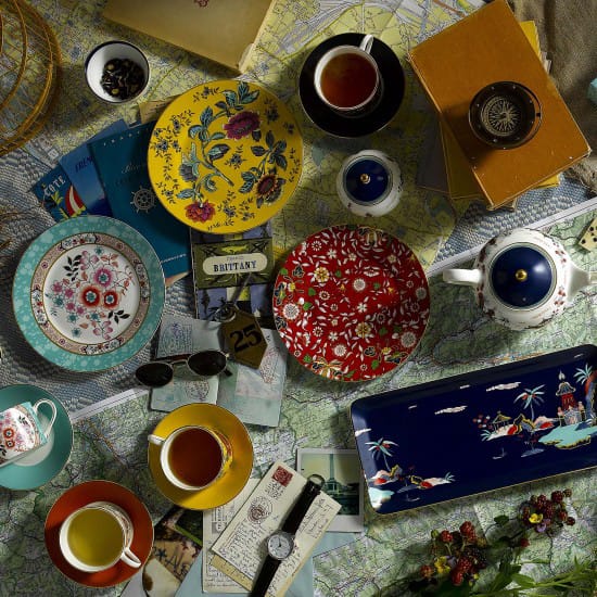 Wonderlust プレート 4パック, Ø 20 cm Wedgwood | ウェッジウッド