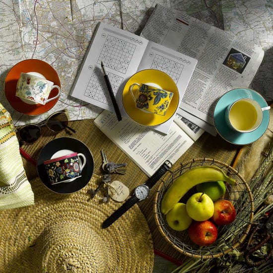 Wonderlust カップ ソーサー付き, yellow tonquin Wedgwood | ウェッジウッド