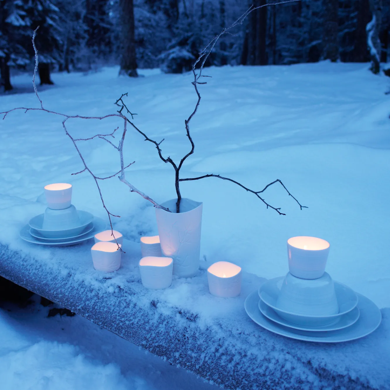 ホワイトウッド プレート, 21 cm Wik & Walsøe | ウィック & ワルソー