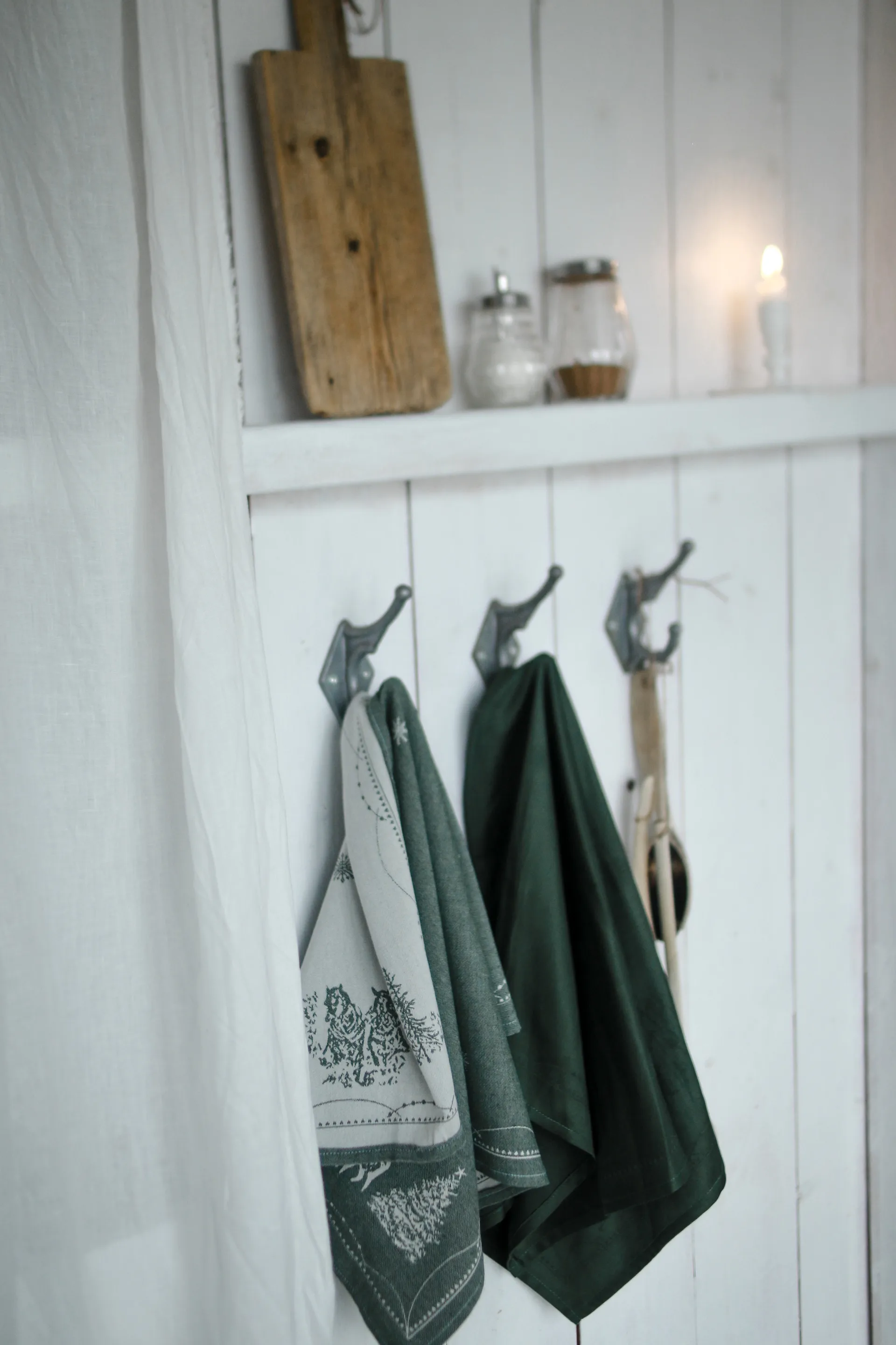 クリスマスモーニング キッチンタオル 50x70 cm, Green Wik & Walsøe | ウィック & ワルソー