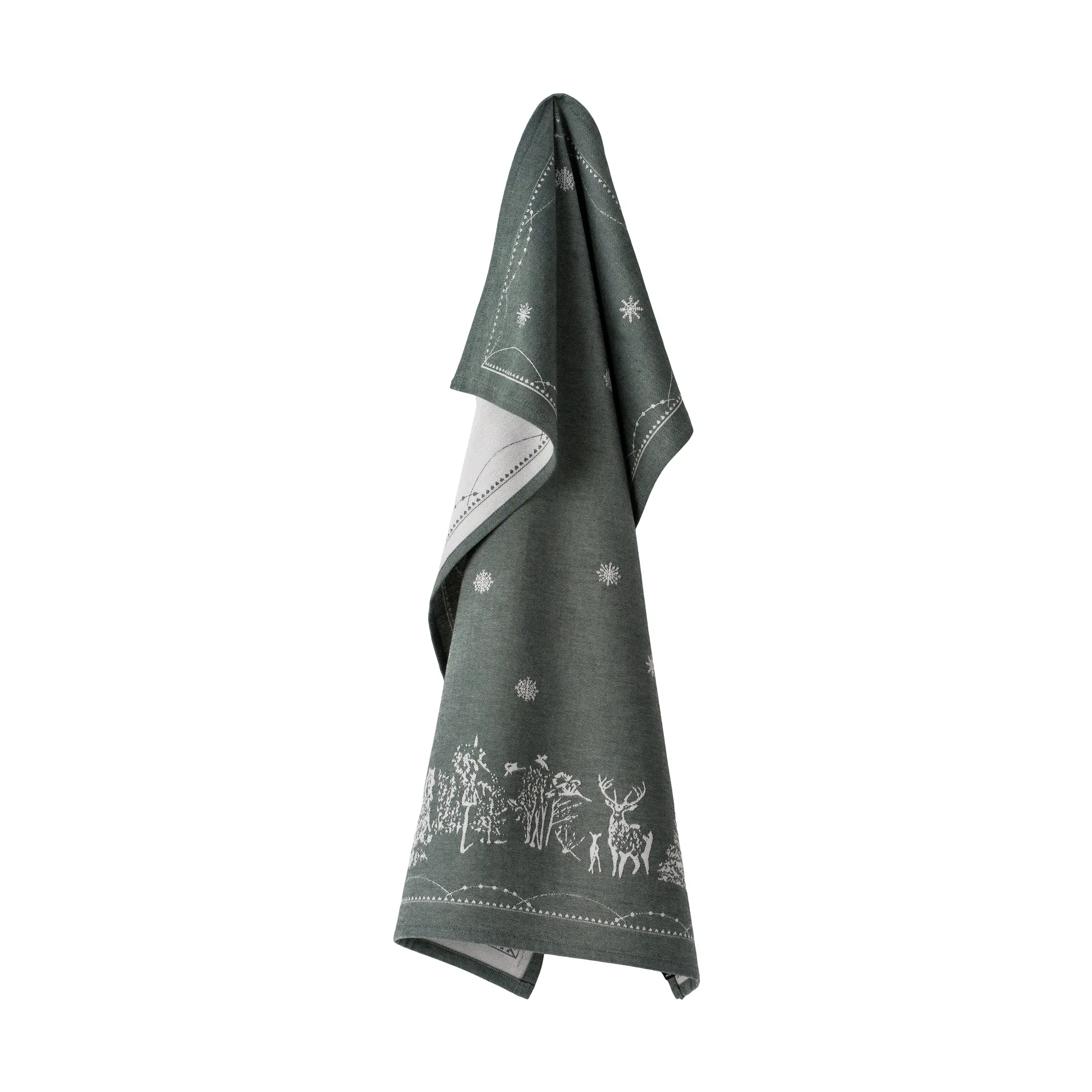 クリスマスモーニング キッチンタオル 50x70 cm, White-green Wik & Walsøe | ウィック & ワルソー
