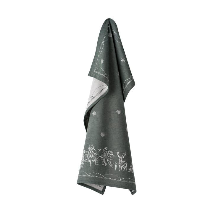 クリスマスモーニング キッチンタオル 50x70 cm - White-green - Wik & Walsøe | ウィック & ワルソー