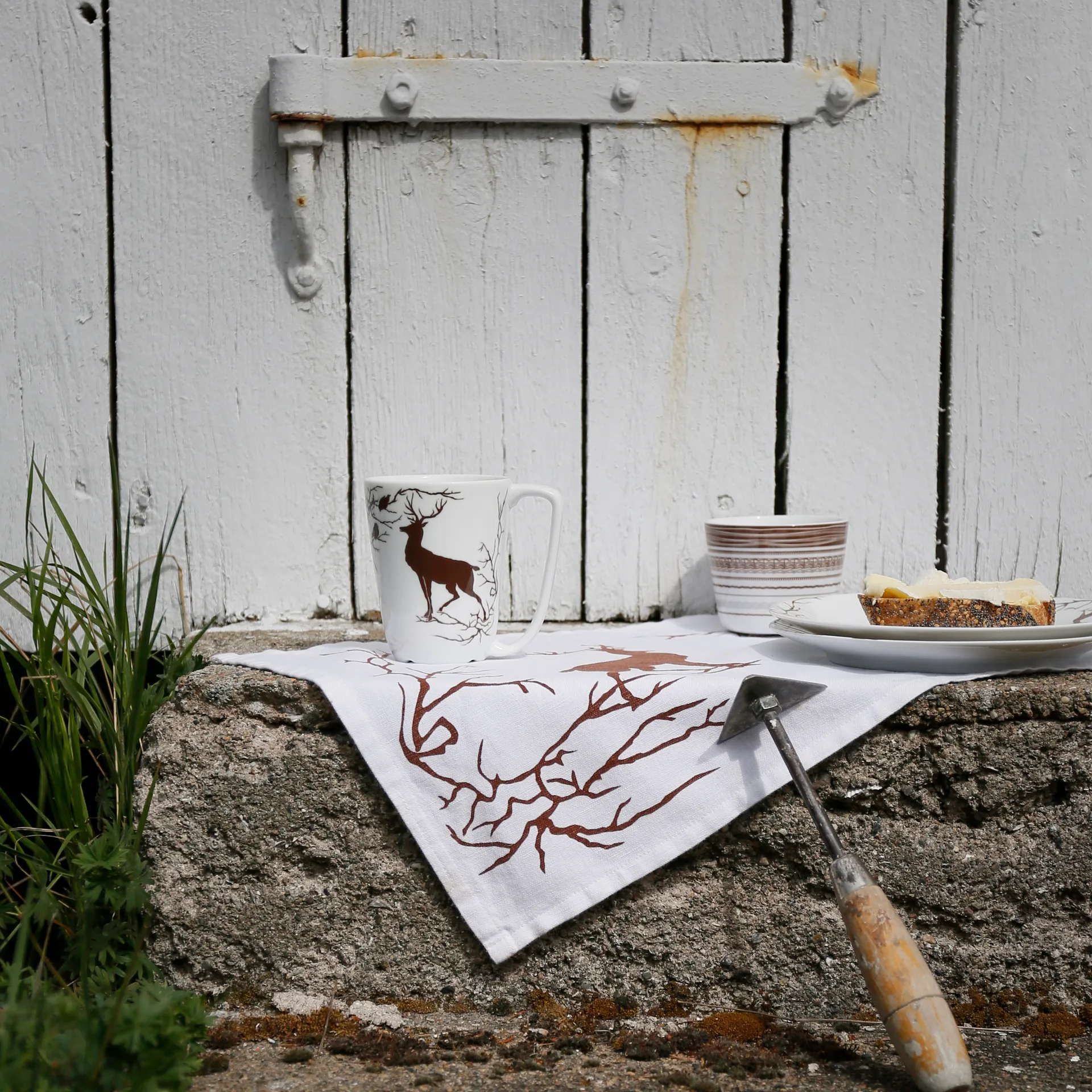 Alveskog ランチョンマット 33x47 cm, white Wik & Walsøe | ウィック & ワルソー