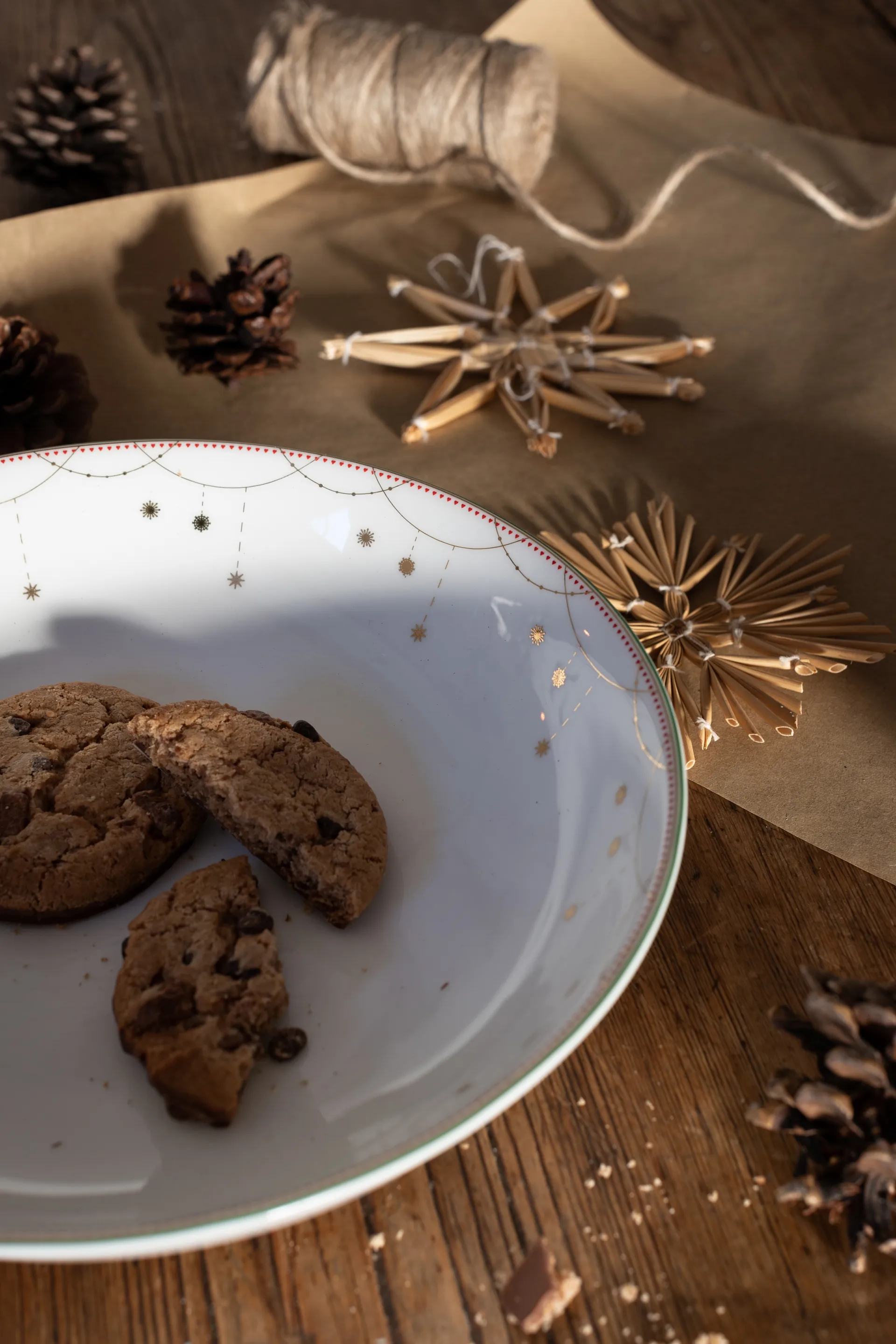 Christmas morning サービングボウル low, Ø22 cm Wik & Walsøe | ウィック & ワルソー