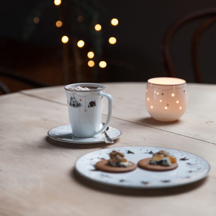 Julemorgen カップ&ソーサー 20 cl, white Wik & Walsøe | ウィック & ワルソー