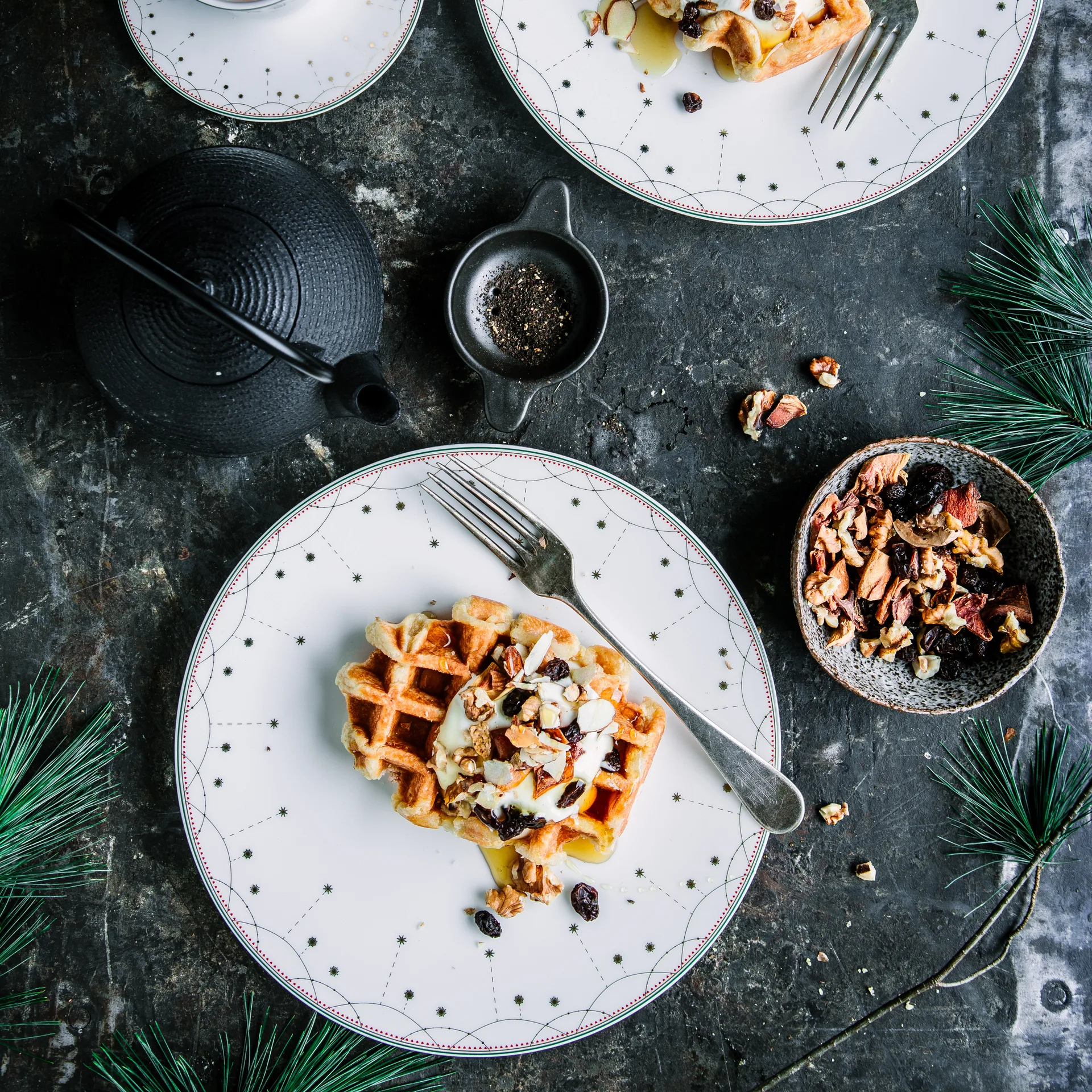 Julemorgen プレート, 25 cm Wik & Walsøe | ウィック & ワルソー