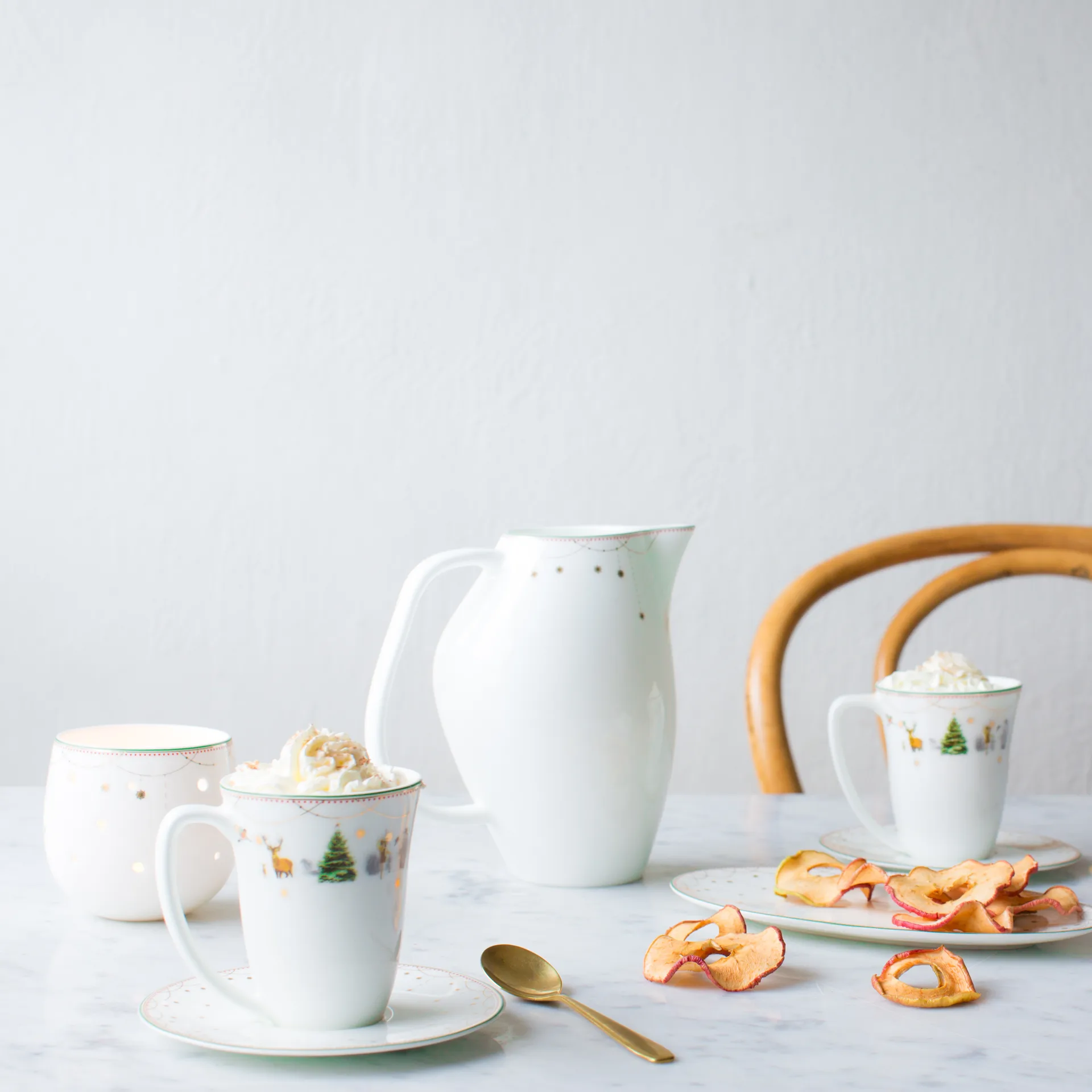 Julemorgen カップ 30 cl 2パック, white Wik & Walsøe | ウィック & ワルソー