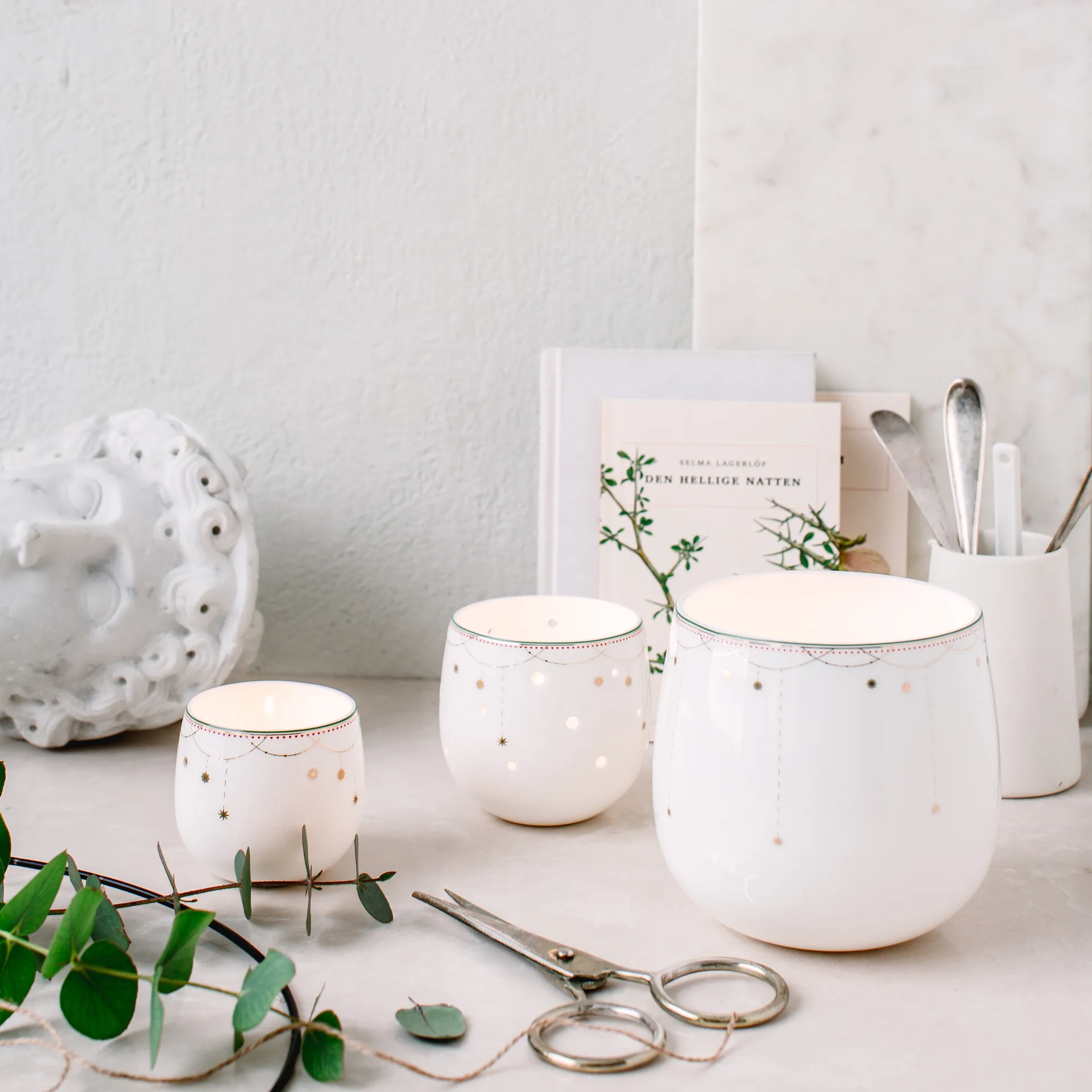 Julemorgen ボウル-ランタン, 8 cm Wik & Walsøe | ウィック & ワルソー