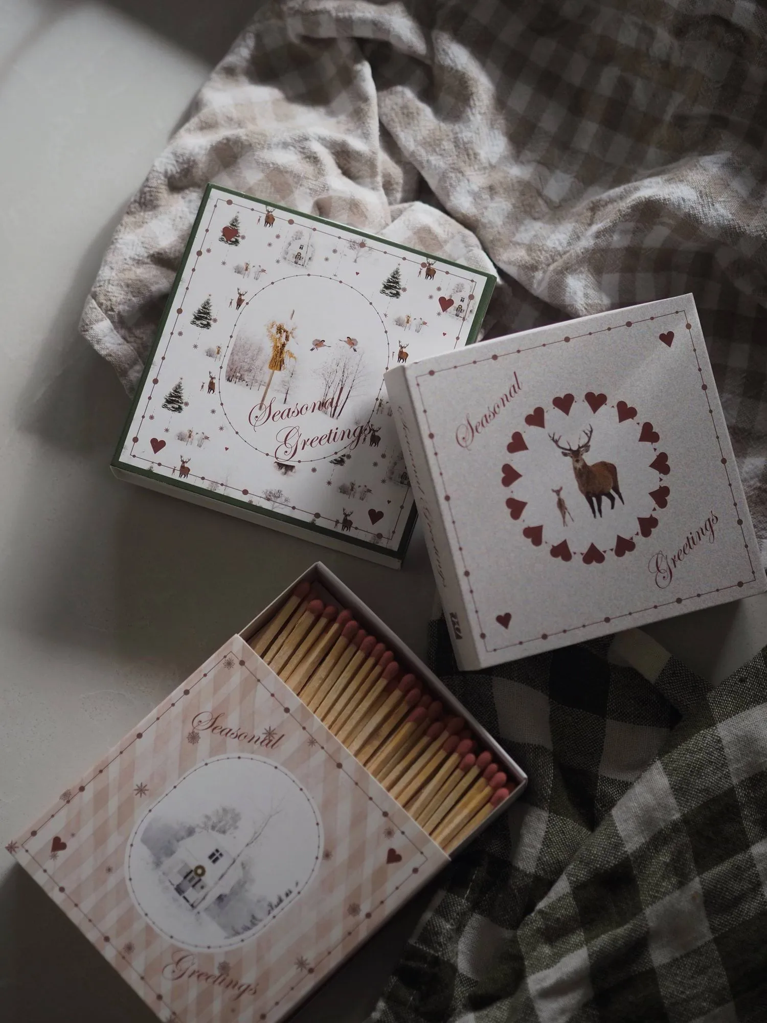Julemorgen マッチ, Deer Wik & Walsøe | ウィック & ワルソー