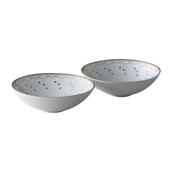 Julemorgen Garland スモールボウル 2パック 12 cm, White Wik & Walsøe | ウィック & ワルソー