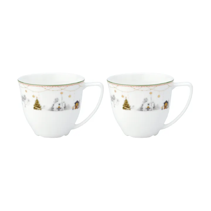 Julemorgen Story グリュッグ用マグ - 12 cl, 2 pack - Wik & Walsøe | ウィック & ワルソー