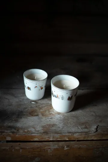 Julemorgen Story アロマキャンドル - Cinnamon & orange 170 g - Wik & Walsøe | ウィック & ワルソー