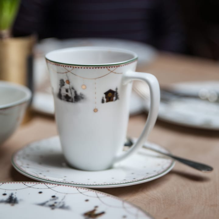 Julemorgen ソーサー to 30 cl カップ, white Wik & Walsøe | ウィック & ワルソー
