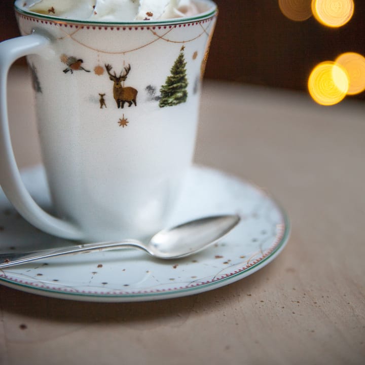 Julemorgen ソーサー to 30 cl カップ, white Wik & Walsøe | ウィック & ワルソー