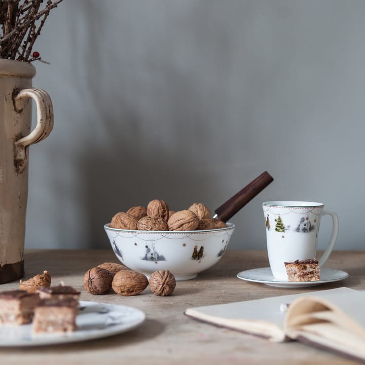 Julemorgen ソーサー to 30 cl カップ, white Wik & Walsøe | ウィック & ワルソー