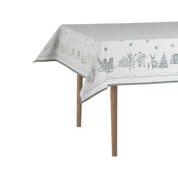 Julemorgen テーブルクロス - White-green, 140x340 cm - Wik & Walsøe | ウィック & ワルソー