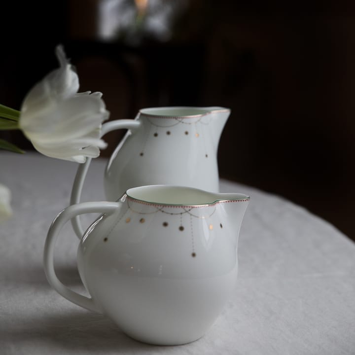 Julemorgen サービング ジャグ with ボウル, White-multi Wik & Walsøe | ウィック & ワルソー