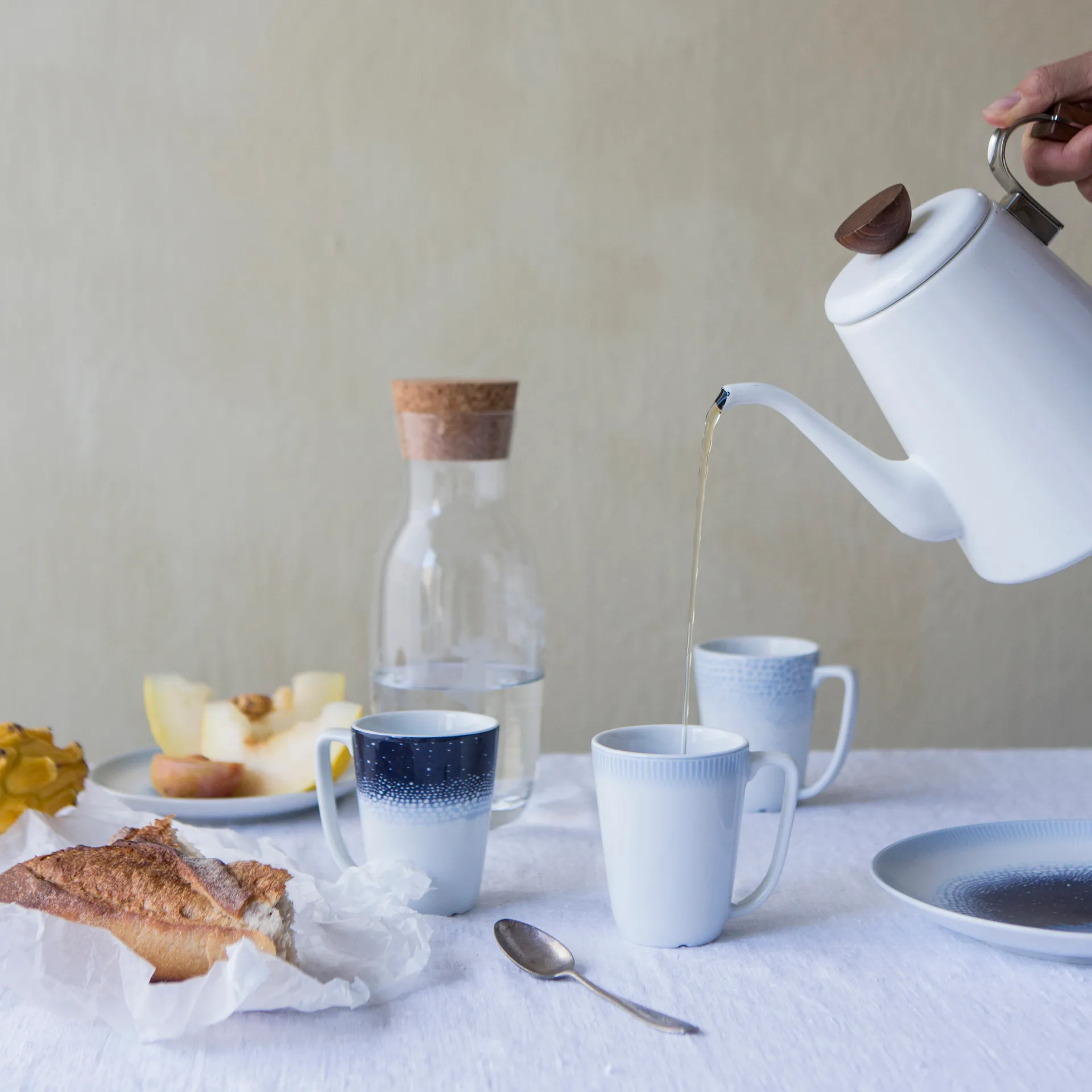 Osean カップ 20 cl 3パック, Blå-white Wik & Walsøe | ウィック & ワルソー