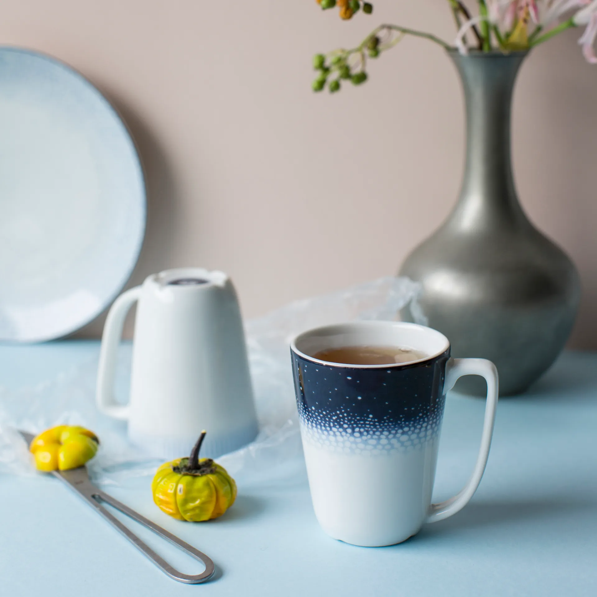 Osean カップ 20 cl 3パック, Blå-white Wik & Walsøe | ウィック & ワルソー