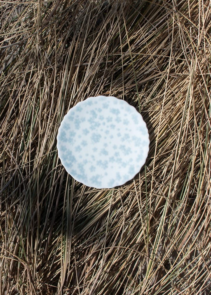 Slåpeblom プレート Ø13 cm, Blue Wik & Walsøe | ウィック & ワルソー