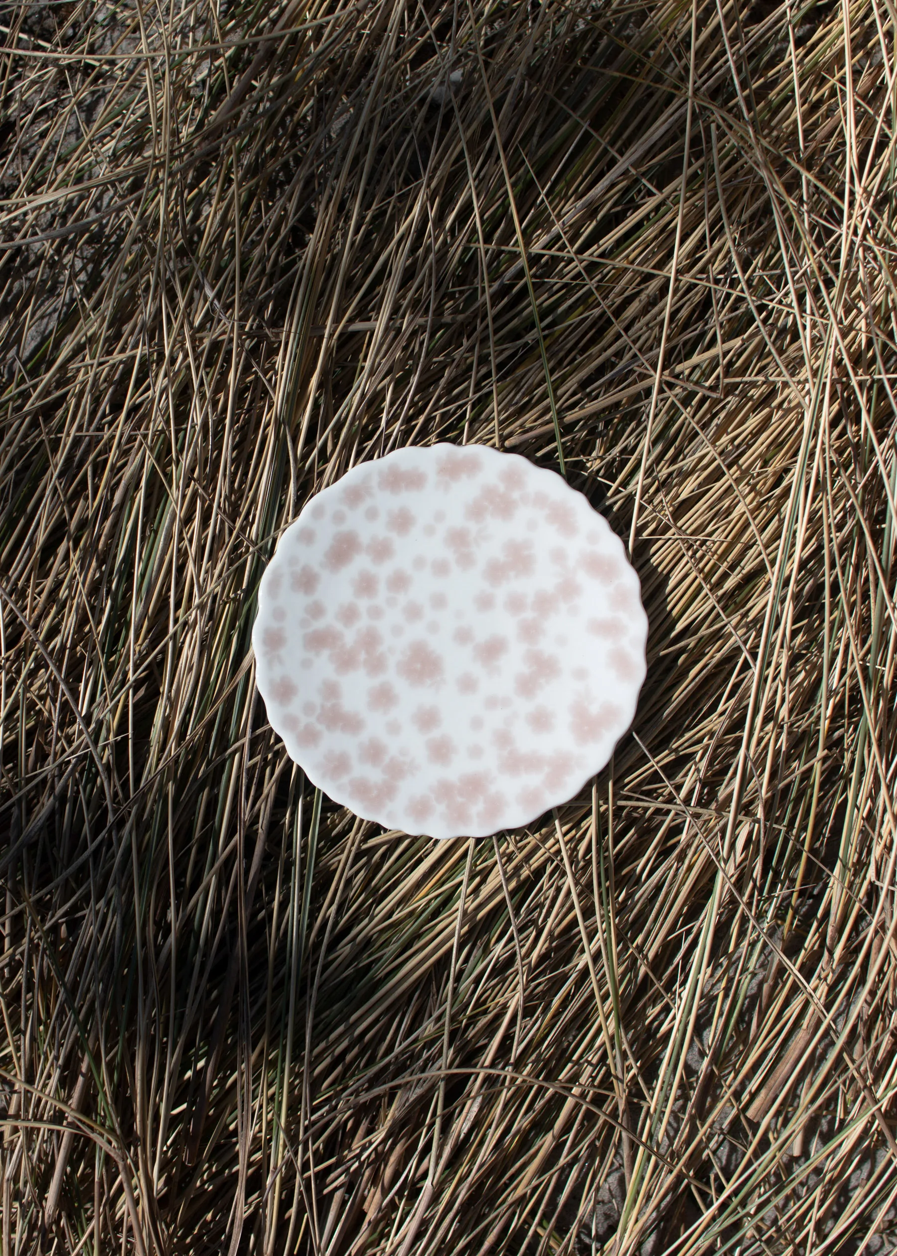 Slåpeblom プレート Ø13 cm, Pink Wik & Walsøe | ウィック & ワルソー