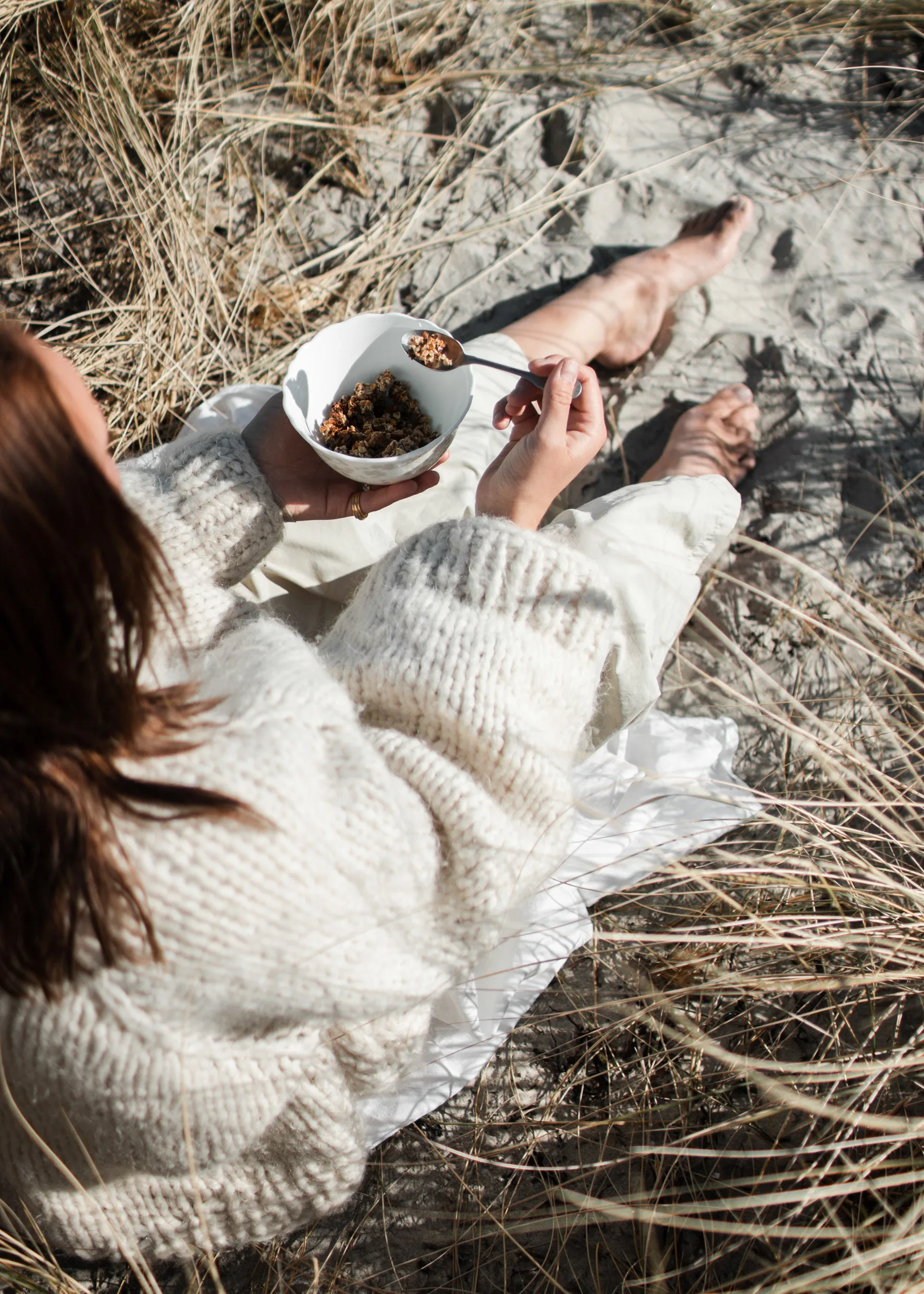 Slåpeblom ボウル Ø14 cm, grey Wik & Walsøe | ウィック & ワルソー