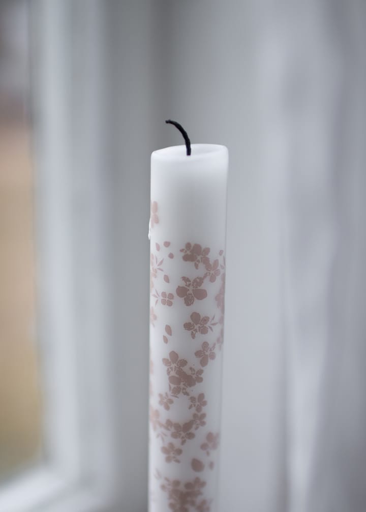 Slåpeblom テーパードキャンドル 2本セット, Pink Wik & Walsøe | ウィック & ワルソー