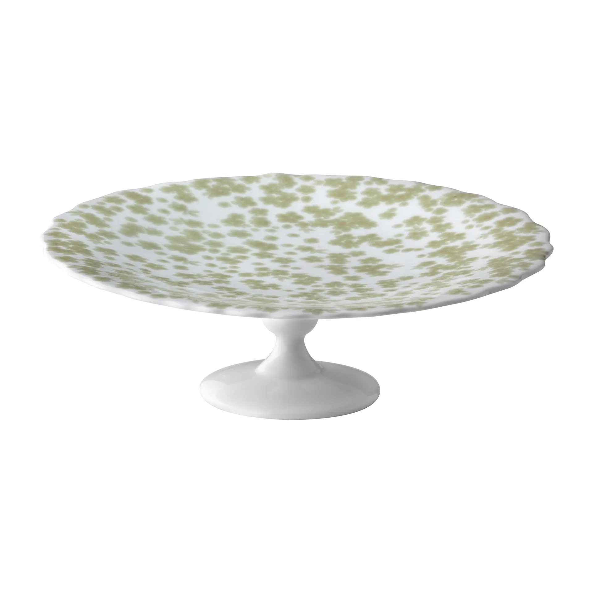 Slåpeblom ケーキプラッター Ø21 cm, Green Wik & Walsøe | ウィック & ワルソー