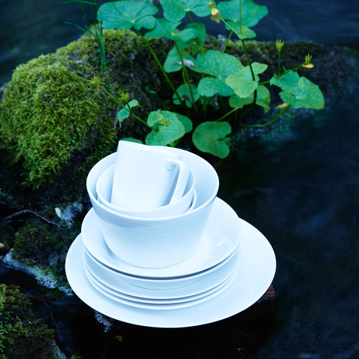 White wood ディーププレート, 21 cm Wik & Walsøe | ウィック & ワルソー