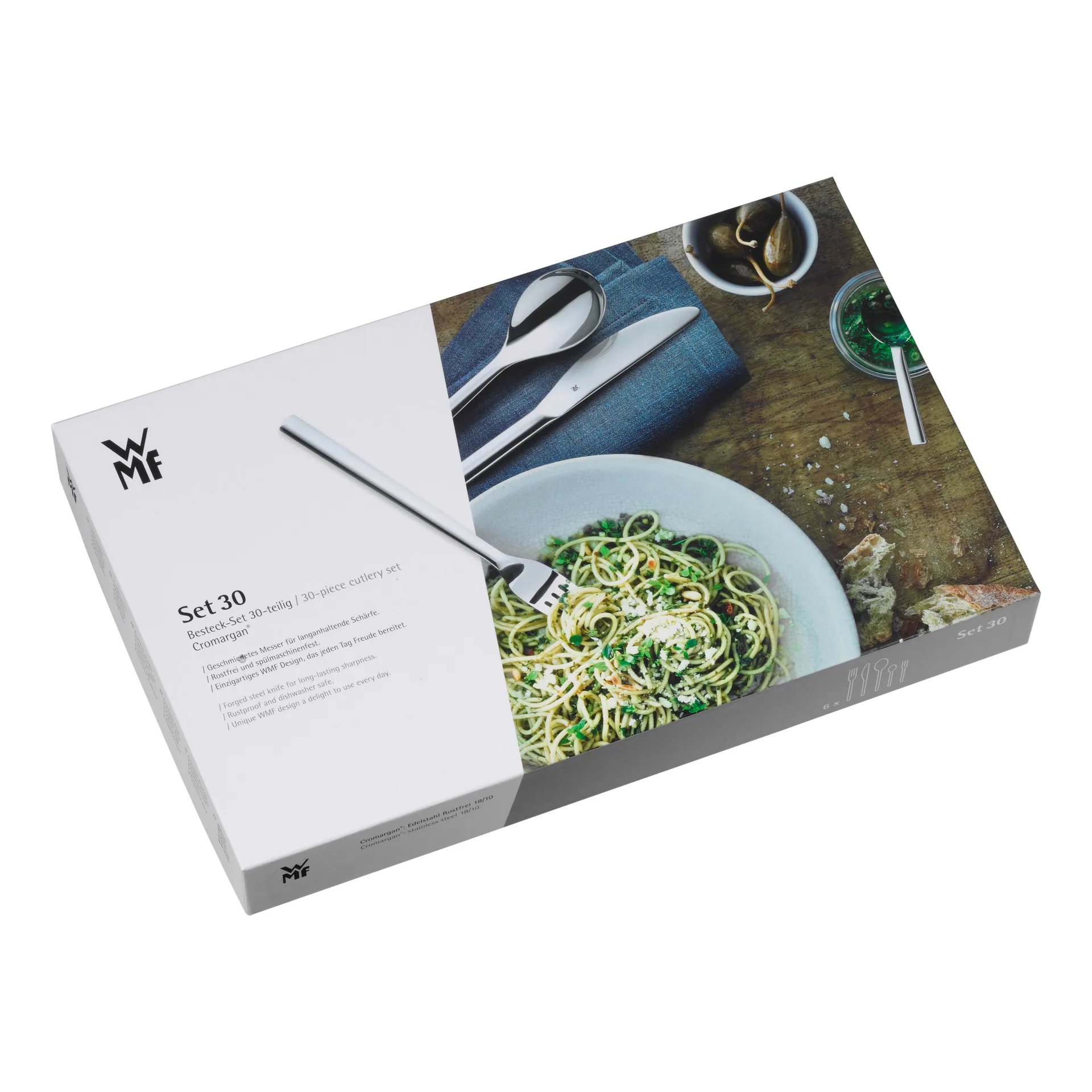 Denver カトラリーセット, cromargan, polished, 30 pieces WMF | ヴェーエムエフ