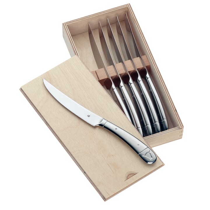 Geschenkidee ステーキ ナイフ 6 ピース, Stainless steel WMF | ヴェーエムエフ