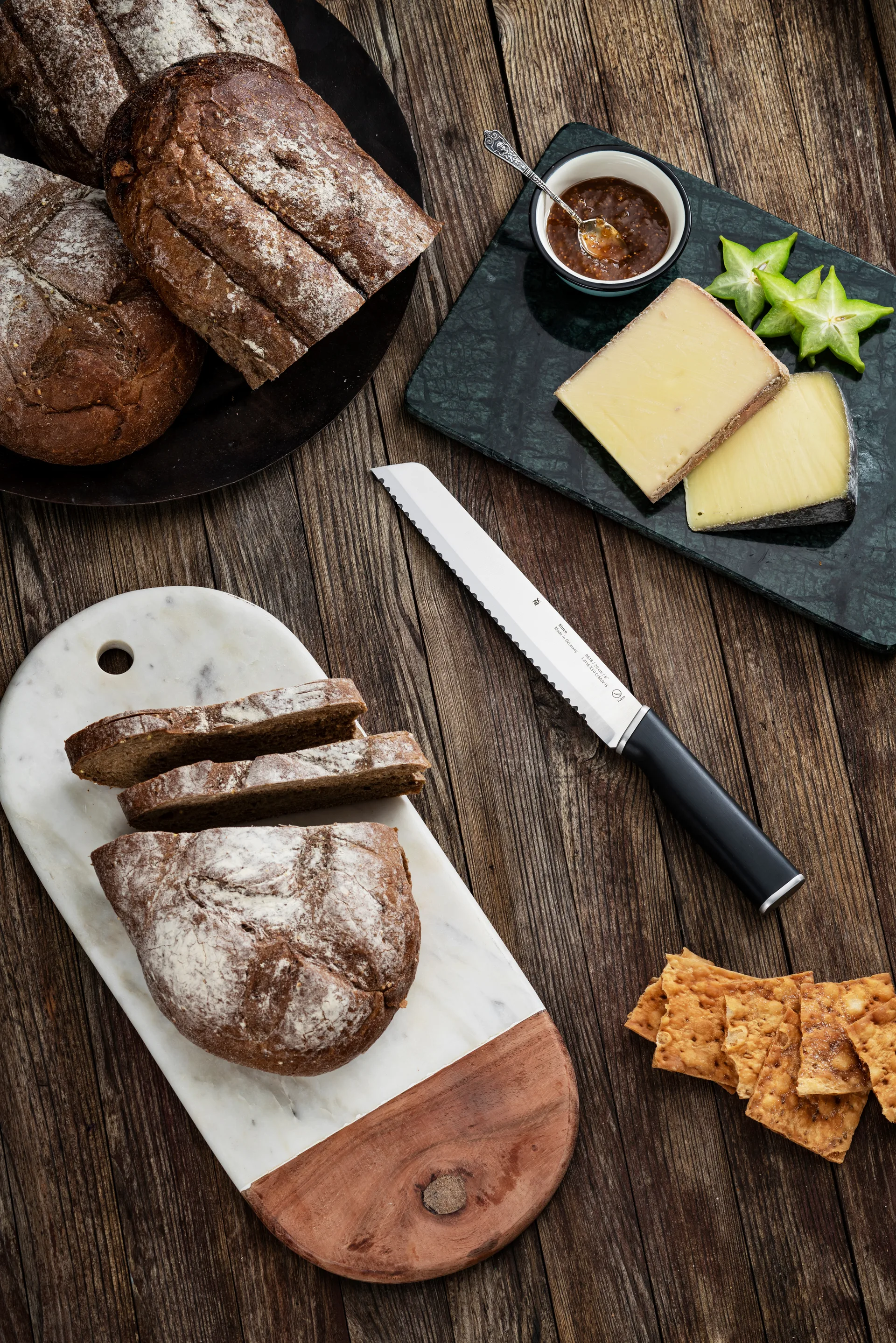 Kineo cromargan ブレッドナイフ , 20 cm WMF | ヴェーエムエフ