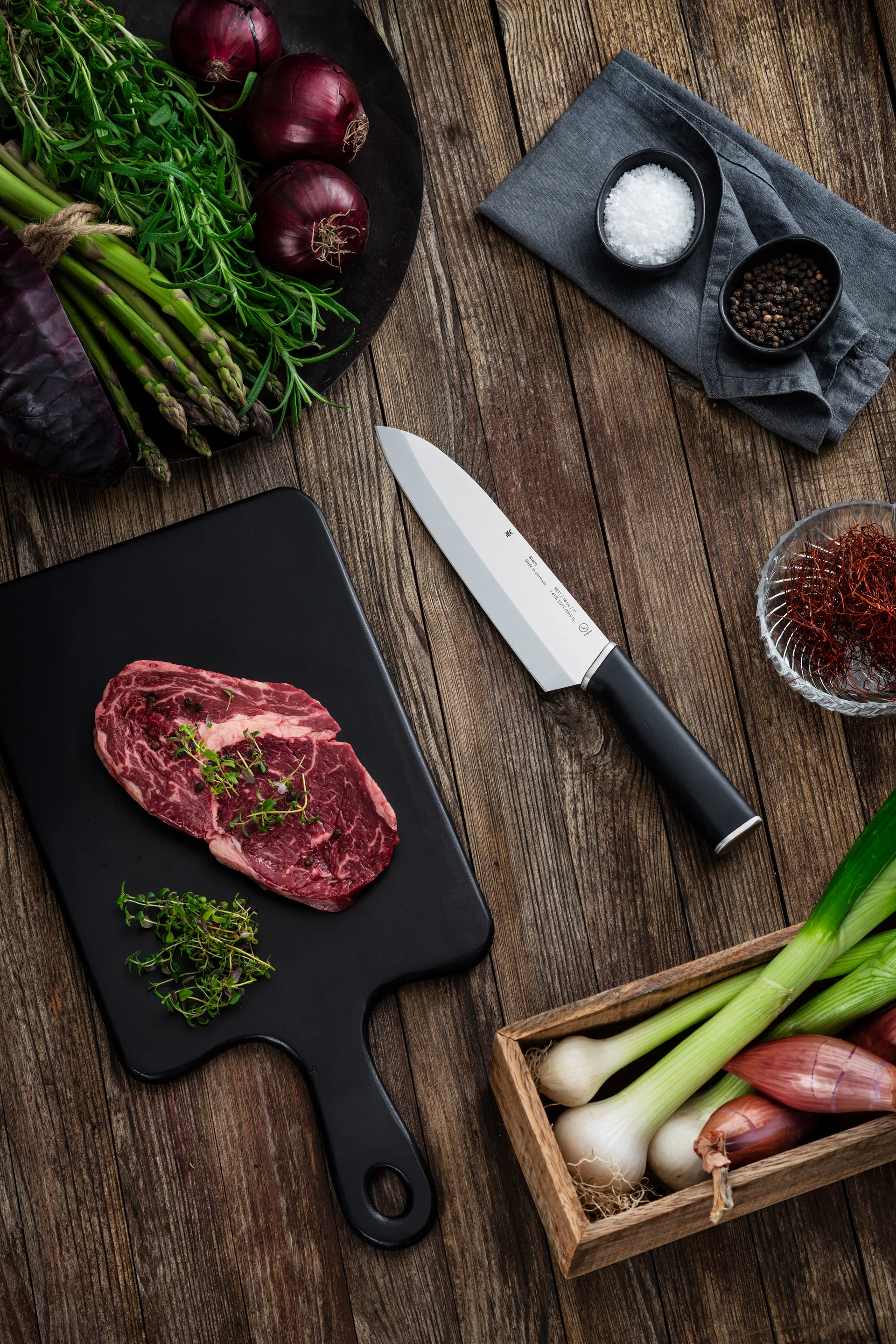 Kineo cromargan santoku ナイフ , 18 cm WMF | ヴェーエムエフ