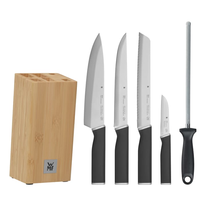 Kineo ナイフブロック with cromargan 4 knives  - Stainless steel - WMF | ヴェーエムエフ