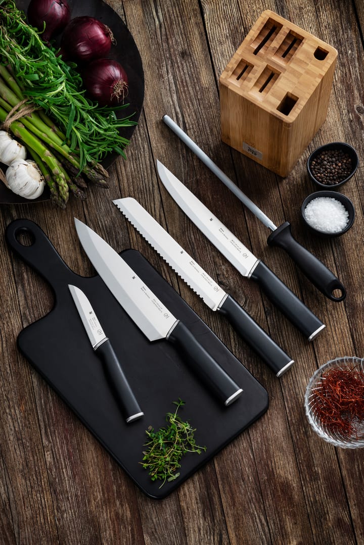 Kineo ナイフブロック with cromargan 4 knives , Stainless steel WMF | ヴェーエムエフ