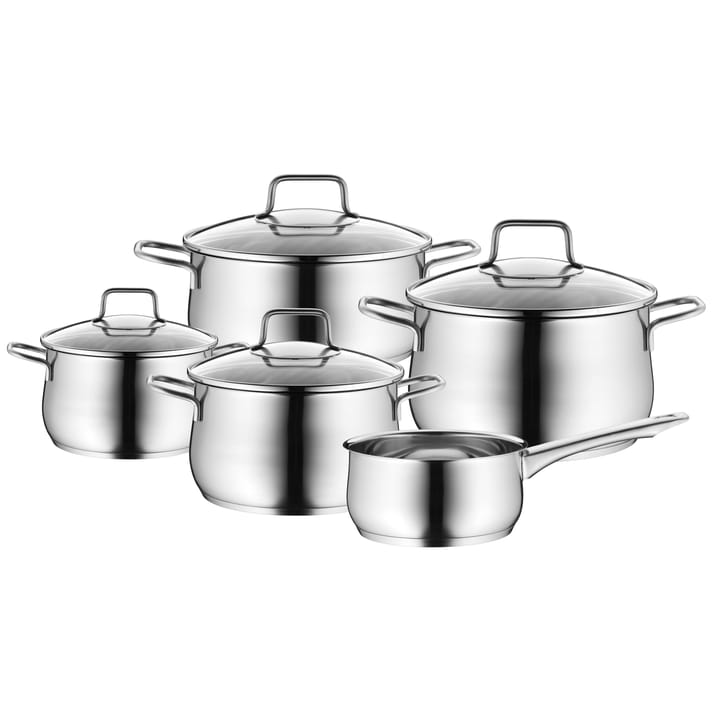 Mattea セット of ポット 5 ピース - Stainless steel - WMF | ヴェーエムエフ