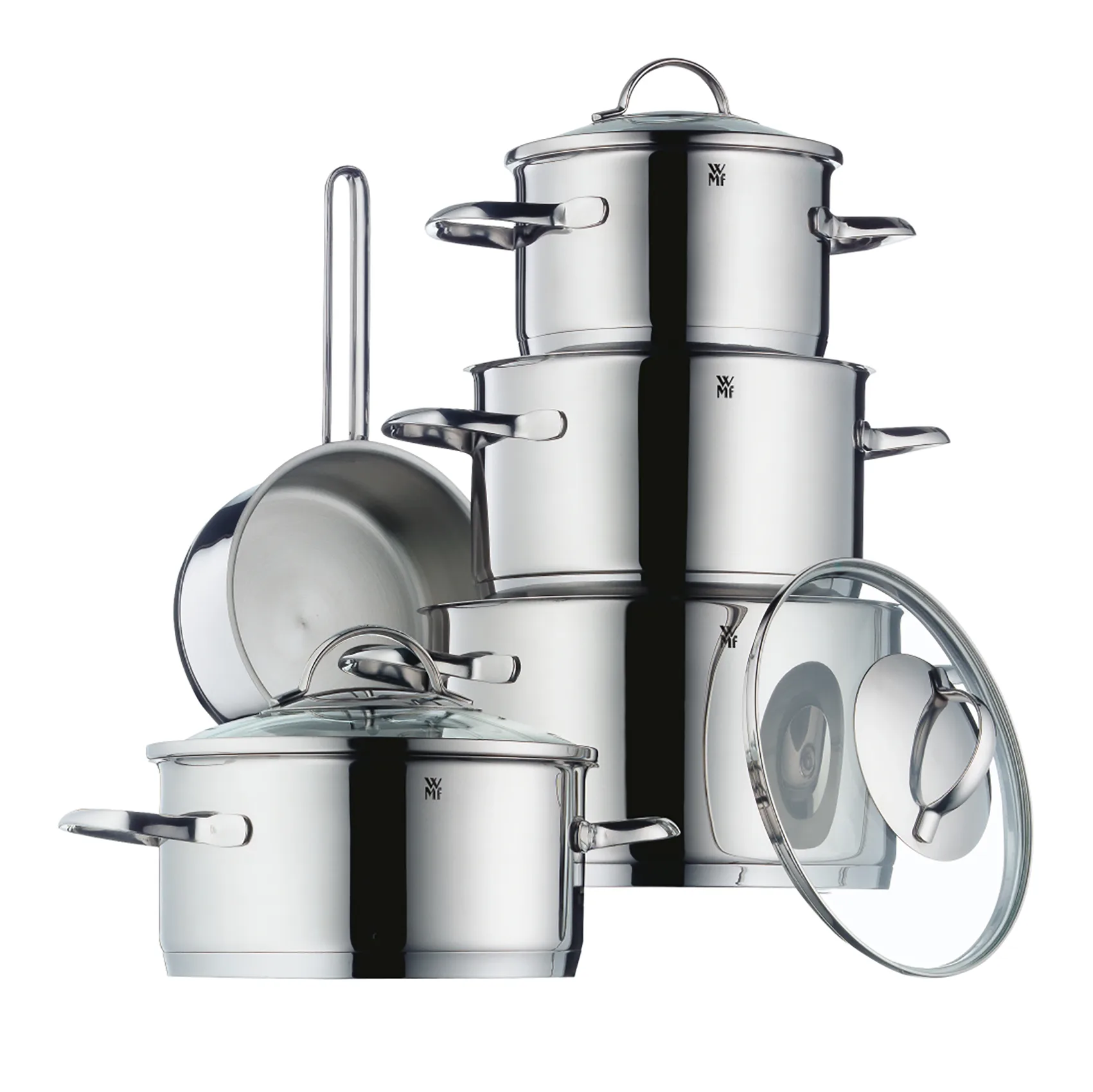 Provence Plus ポット 5個セット, Stainless steel WMF | ヴェーエムエフ