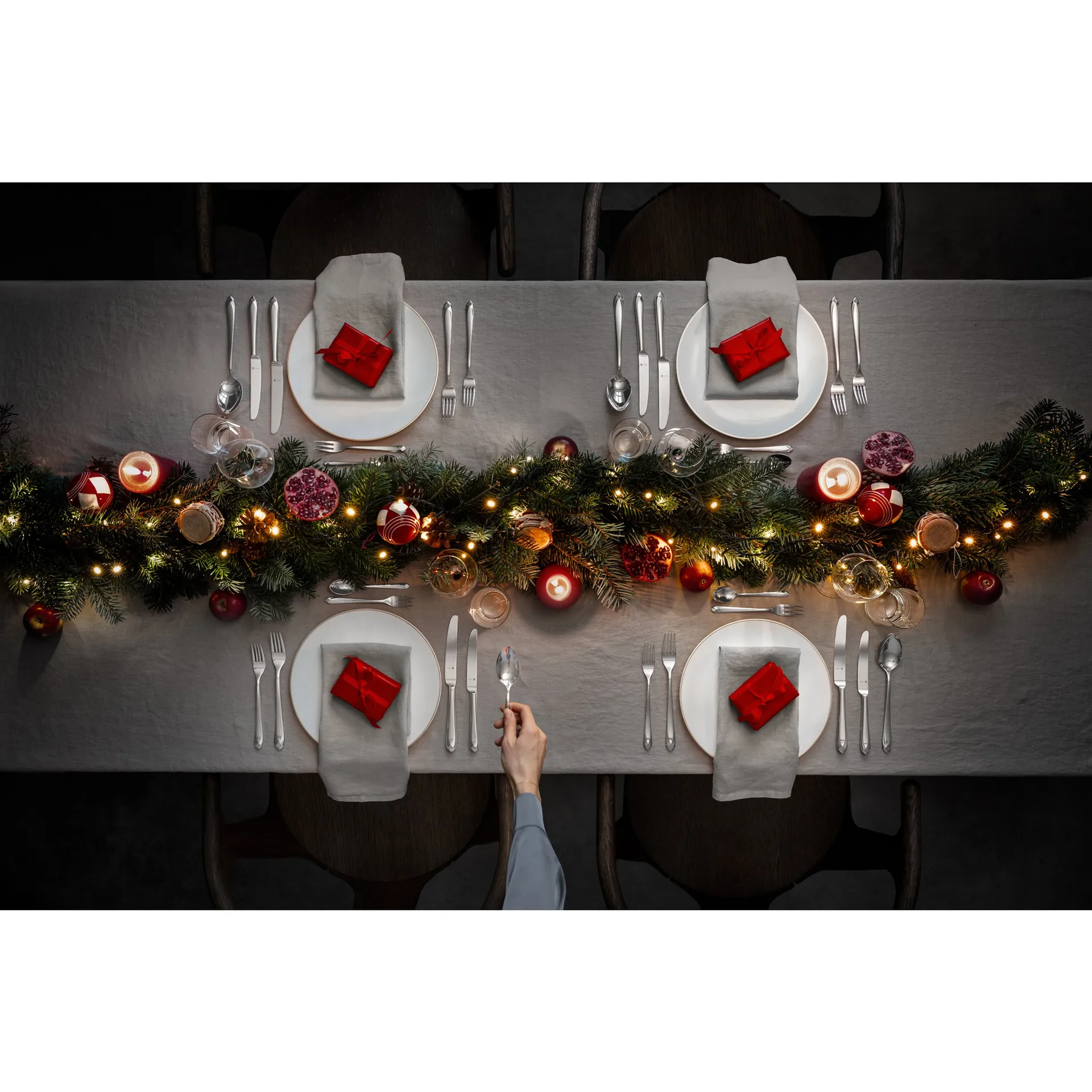 Virginia cromargan カトラリー half matte, 30 pieces WMF | ヴェーエムエフ