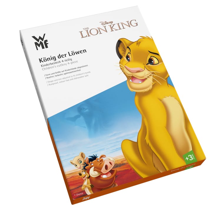 WMF 子供用カトラリー 4 ピース, The Lion King WMF | ヴェーエムエフ