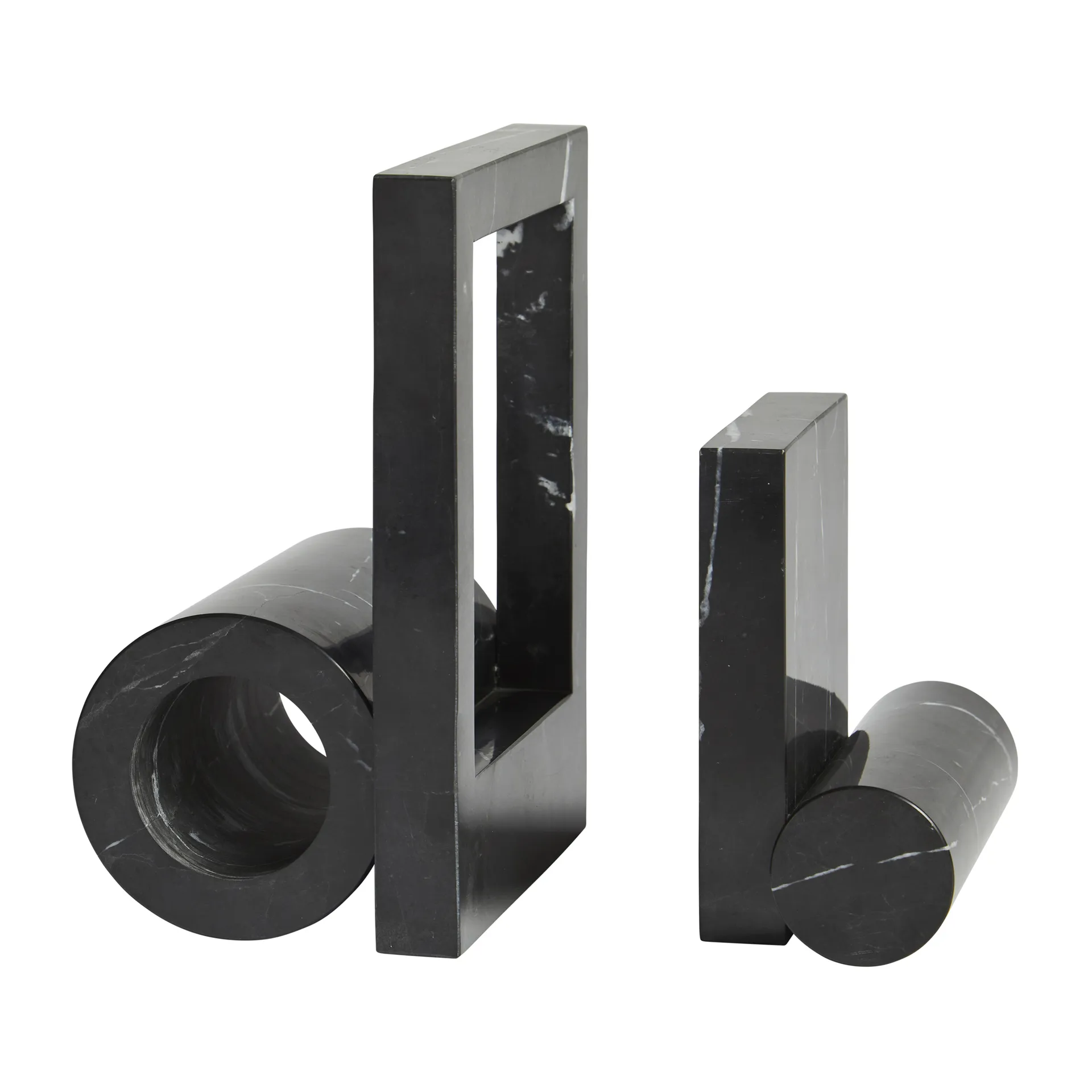 Booknd ブックエンド marble, Black Woud | ウッド
