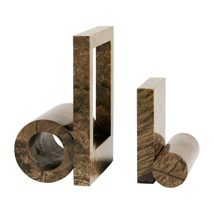 Booknd ブックエンド marble, Brown Woud | ウッド