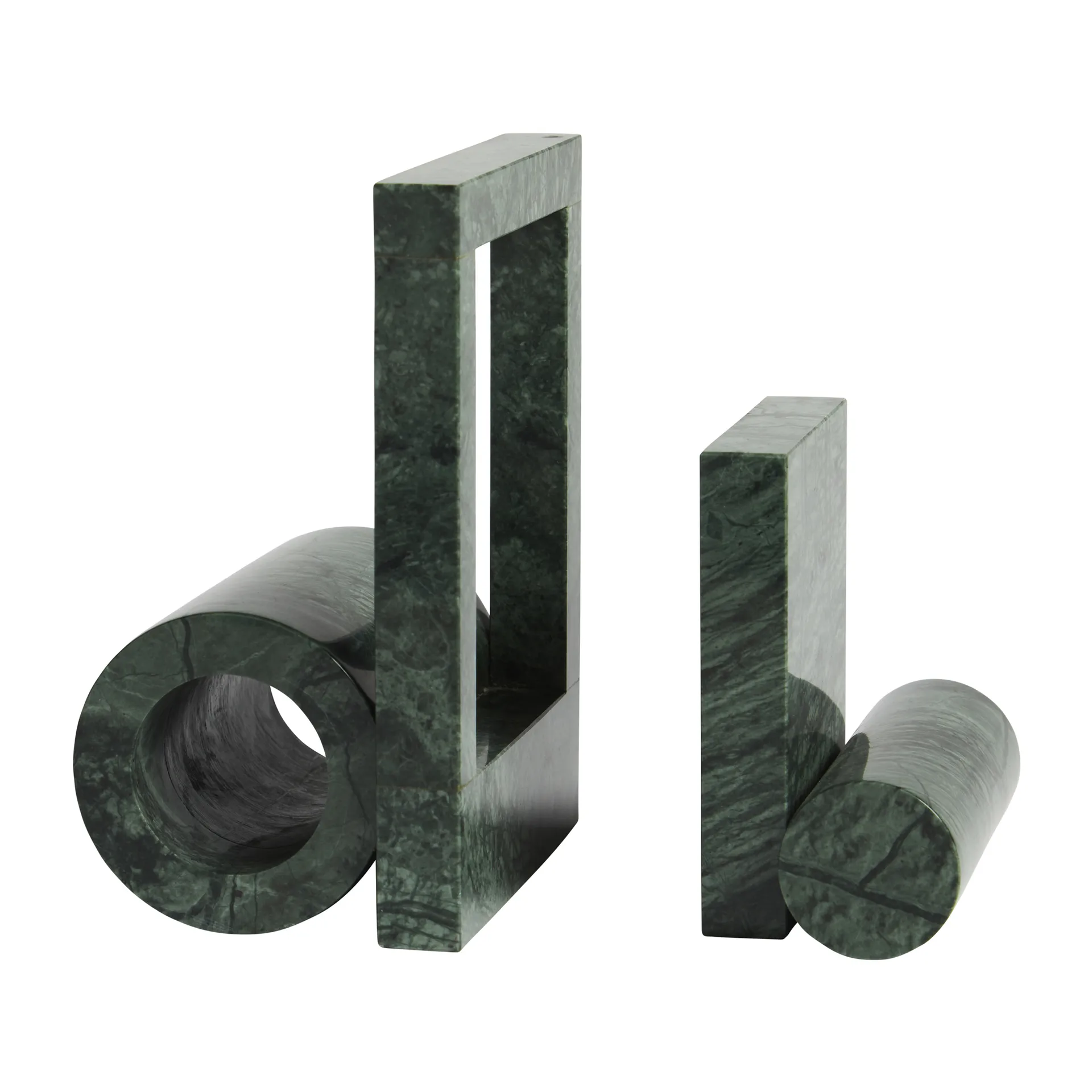Booknd ブックエンド marble, Green Woud | ウッド