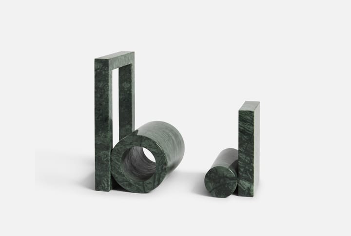 Booknd ブックエンド marble, Green Woud | ウッド