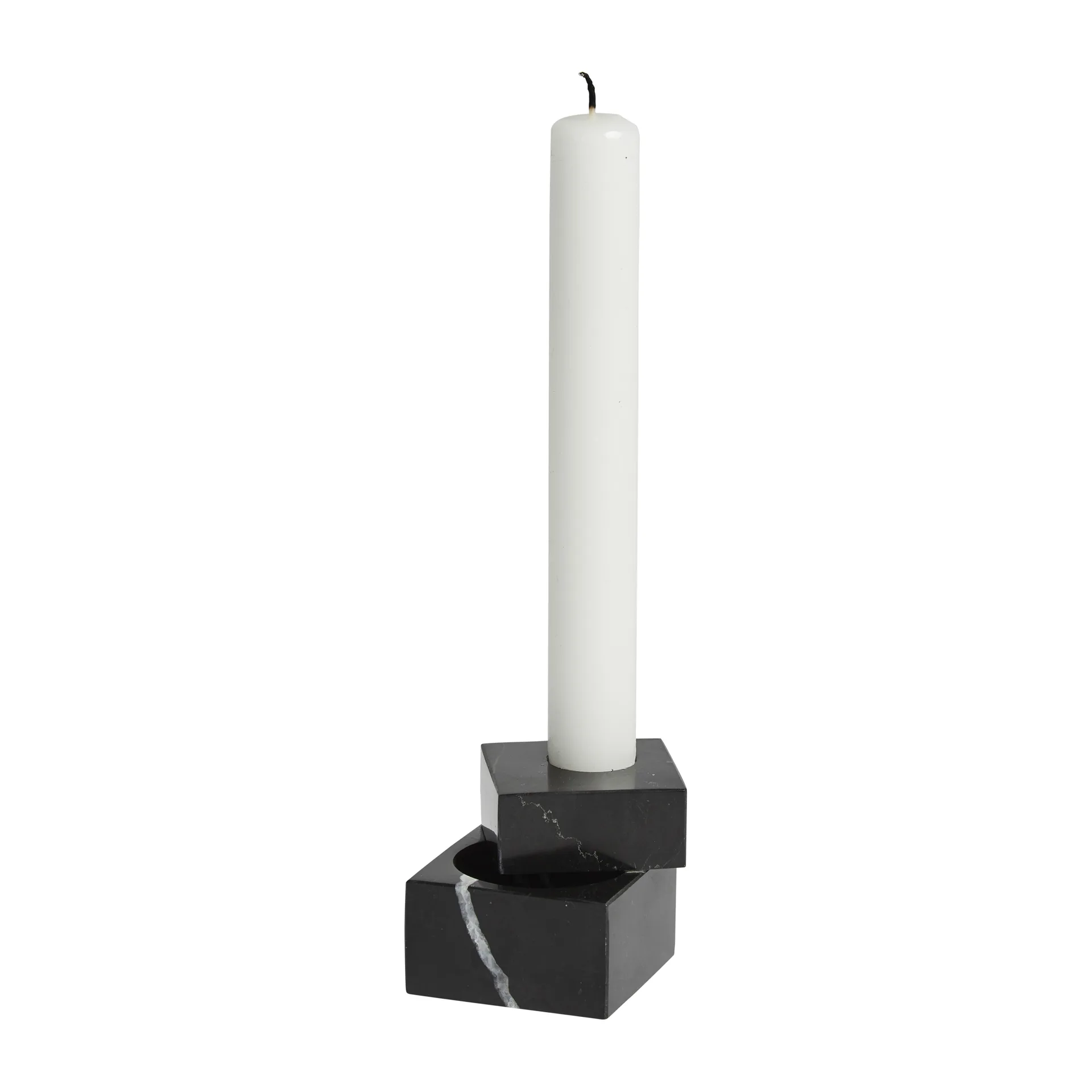 Jeu de dés 1 キャンドルホルダー marble, Black Woud | ウッド