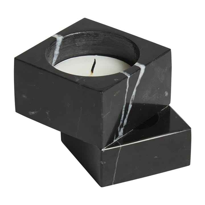 Jeu de dés 1 キャンドルホルダー marble, Black Woud | ウッド