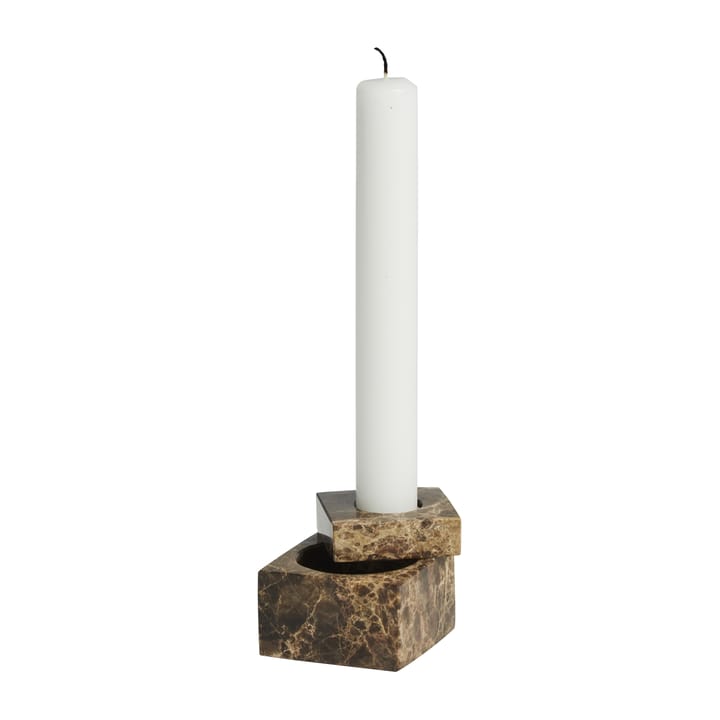 Jeu de dés 1 キャンドルホルダー marble - Brown - Woud | ウッド