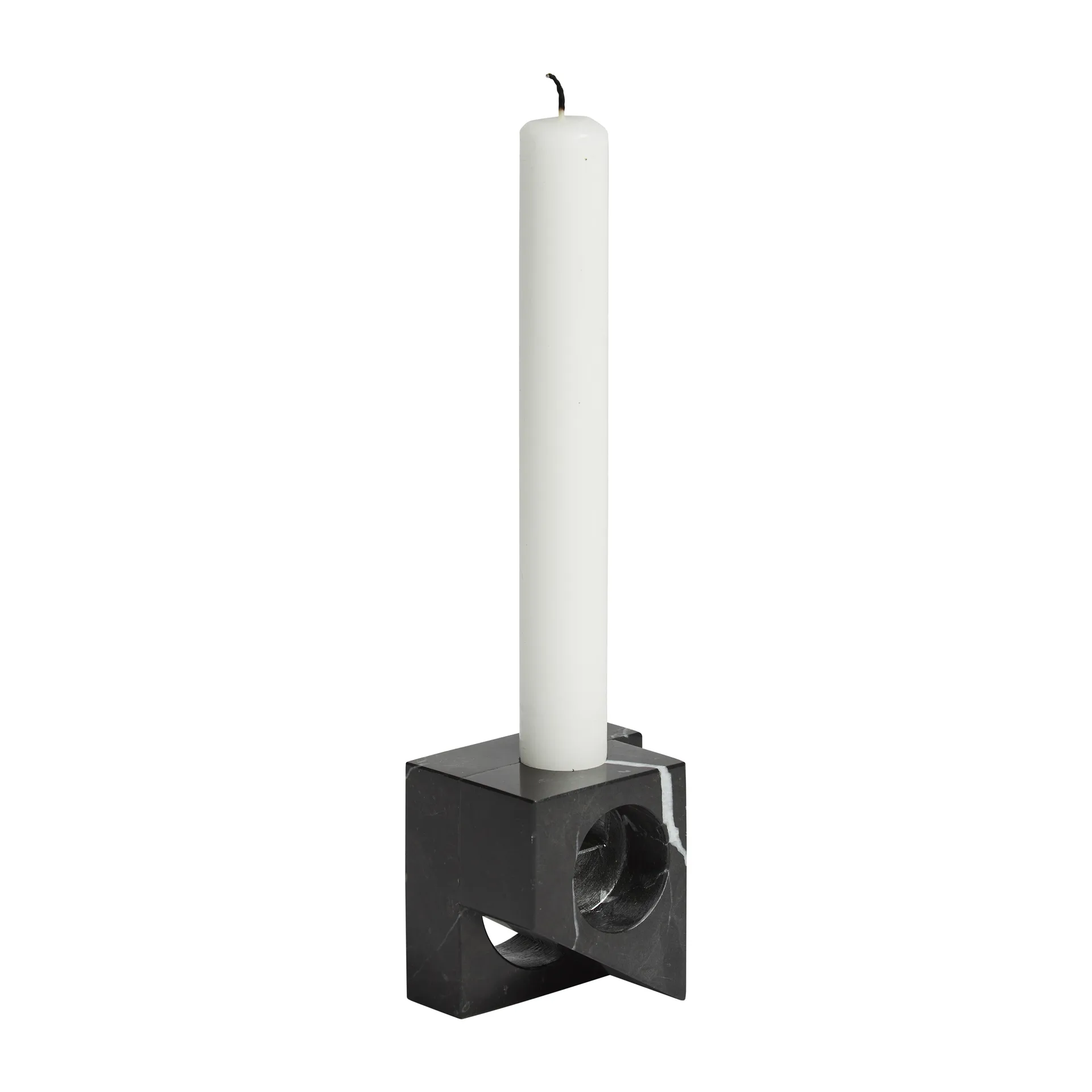 Jeu de dés 2 キャンドルホルダー marble, Black Woud | ウッド