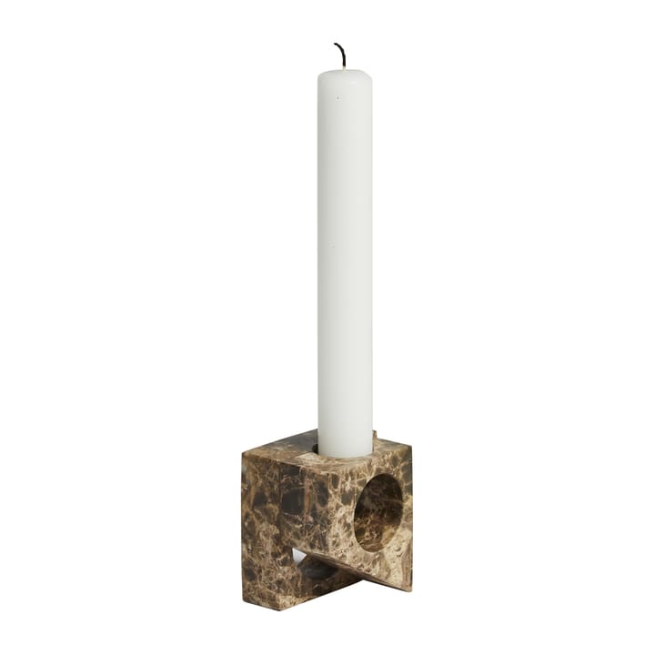 Jeu de dés 2 キャンドルホルダー marble - Brown - Woud | ウッド
