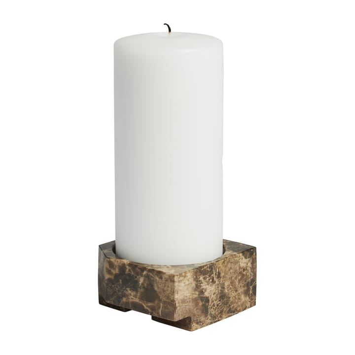 Jeu de dés 3 キャンドルホルダー marble, Brown Woud | ウッド