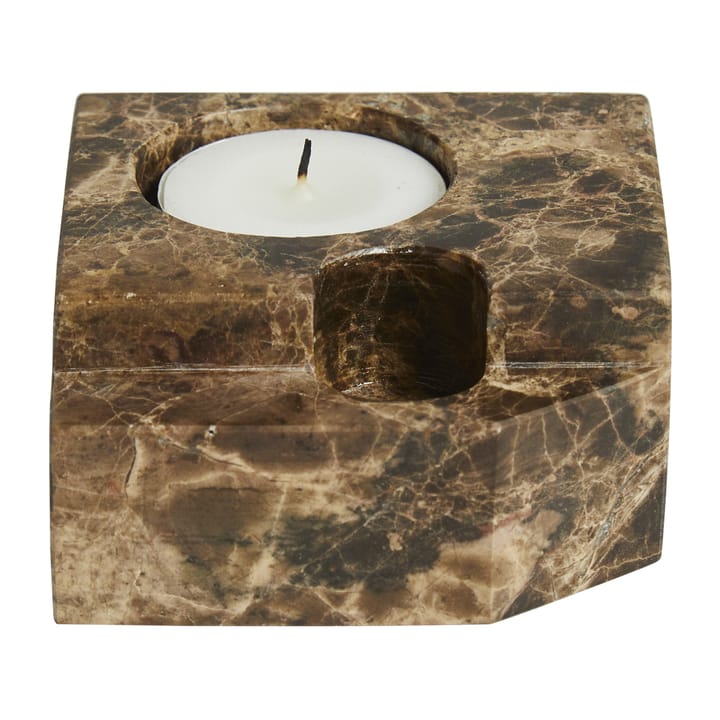 Jeu de dés 3 キャンドルホルダー marble, Brown Woud | ウッド